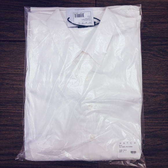 nwt Hatch Collection Nursing Friendly Maternity Classic Buttondown White Large 3 - Picture 3 of 16